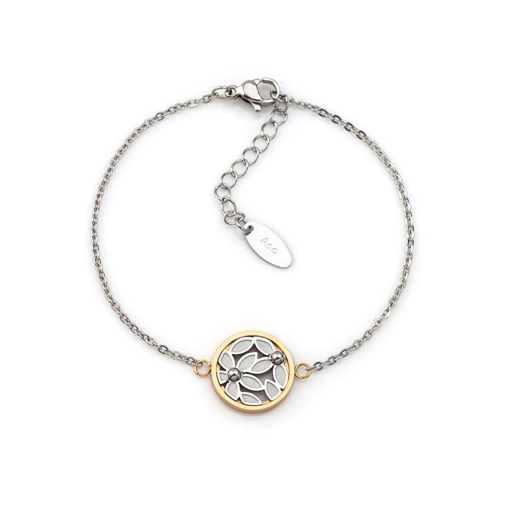 Pulseira com Motivos Florais