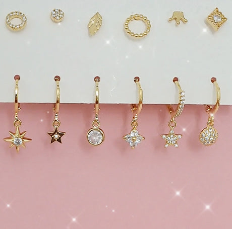 Pack com 12 Brincos Todos Diferentes