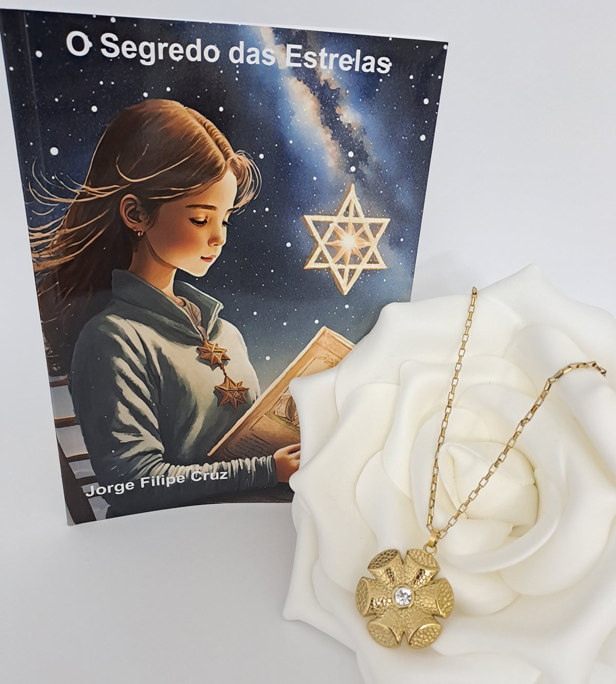 Pack "O Segredo das Estrelas" + Colar Flor